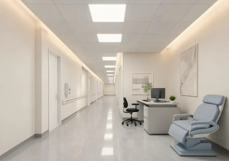 Healthcare corridor lighting