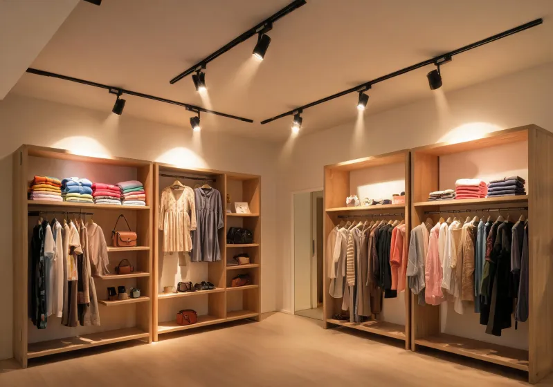 Retail track lighting