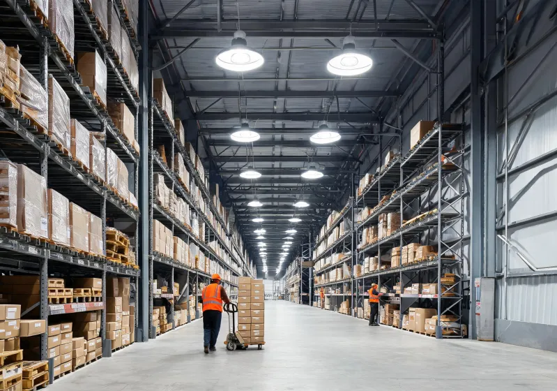 Warehouse high bay lighting